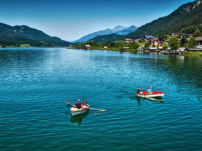 Weissensee, Kärnten, Österreich