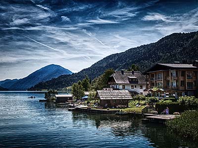 Weissensee, Kärnten, Österreich