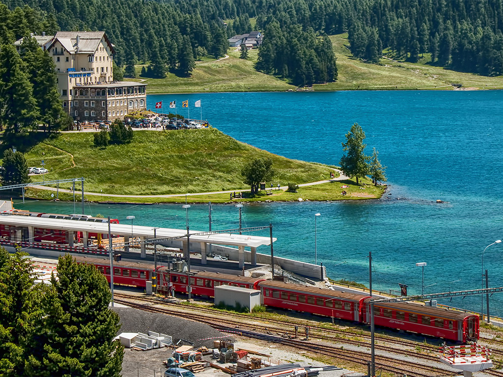 St. Moritz - Top of the World, Schweiz am 1. Juli 2015