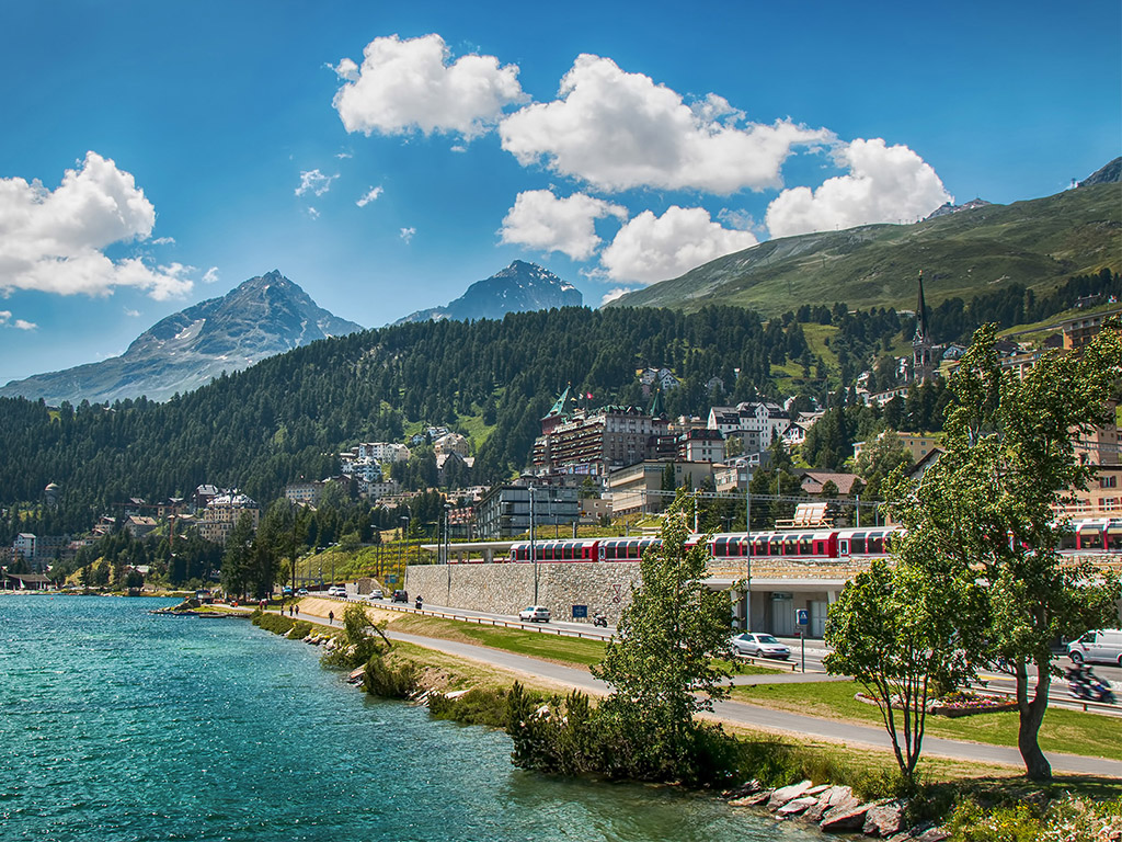 St. Moritz - Top of the World, Schweiz am 1. Juli 2015