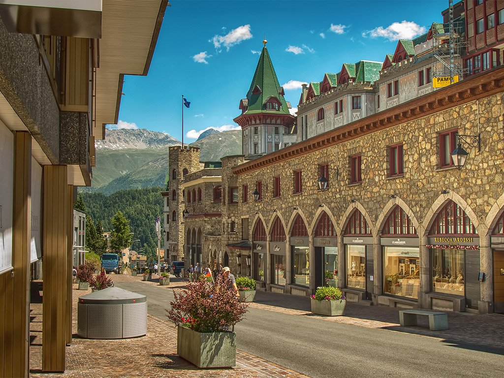 St. Moritz - Top of the World, Schweiz am 1. Juli 2015