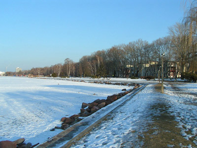 Plattensee (Balaton): Das ungarische Meer / Siófok, Winter