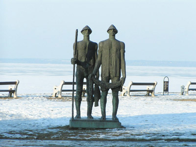 Plattensee (Balaton): Das ungarische Meer / Siófok, Winter
