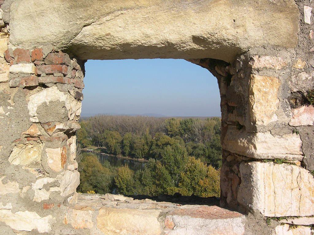 Aussicht von der Burg von Sárospatak (Burg Rákóczi), Ungarn - Kostenloses Hintergrundbild