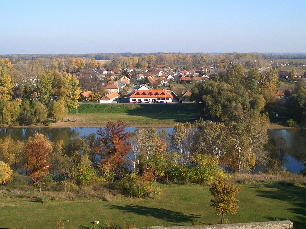 Aussicht von der Burg von Sárospatak (Burg Rákóczi), Ungarn - Kostenloses Hintergrundbild