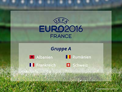 Gruppe A - Fußball-Europameisterschaft 2016 - Frankreich - Fussball