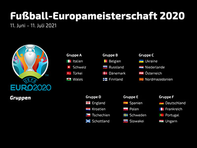 Fussball EURO 2020 - EM20 - EM2020
