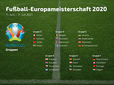 Fussball EURO 2020 - EM20