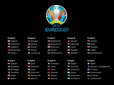 Fussball EURO 2020 - EM20 - EM2020