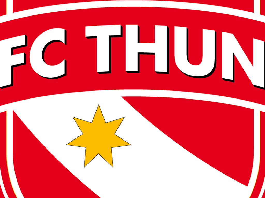 FC Thun (Fussballclub Thun 1898) - Fussball - Schweiz - rot und weiss