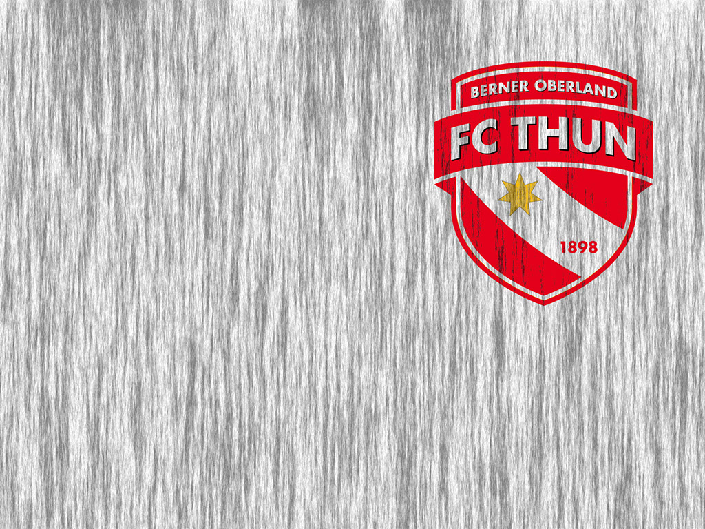 FC Thun (Fussballclub Thun 1898) - Fussball - Schweiz - rot und weiss