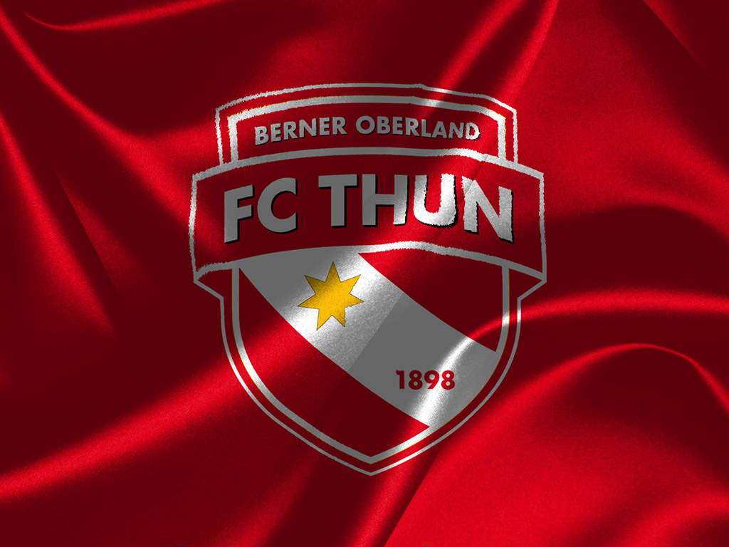 FC Thun (Fussballclub Thun 1898) - Fussball - Schweiz - rot und weiss