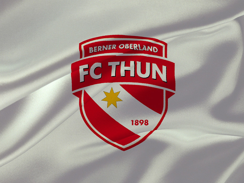 FC Thun (Fussballclub Thun 1898) - Fussball - Schweiz - rot und weiss