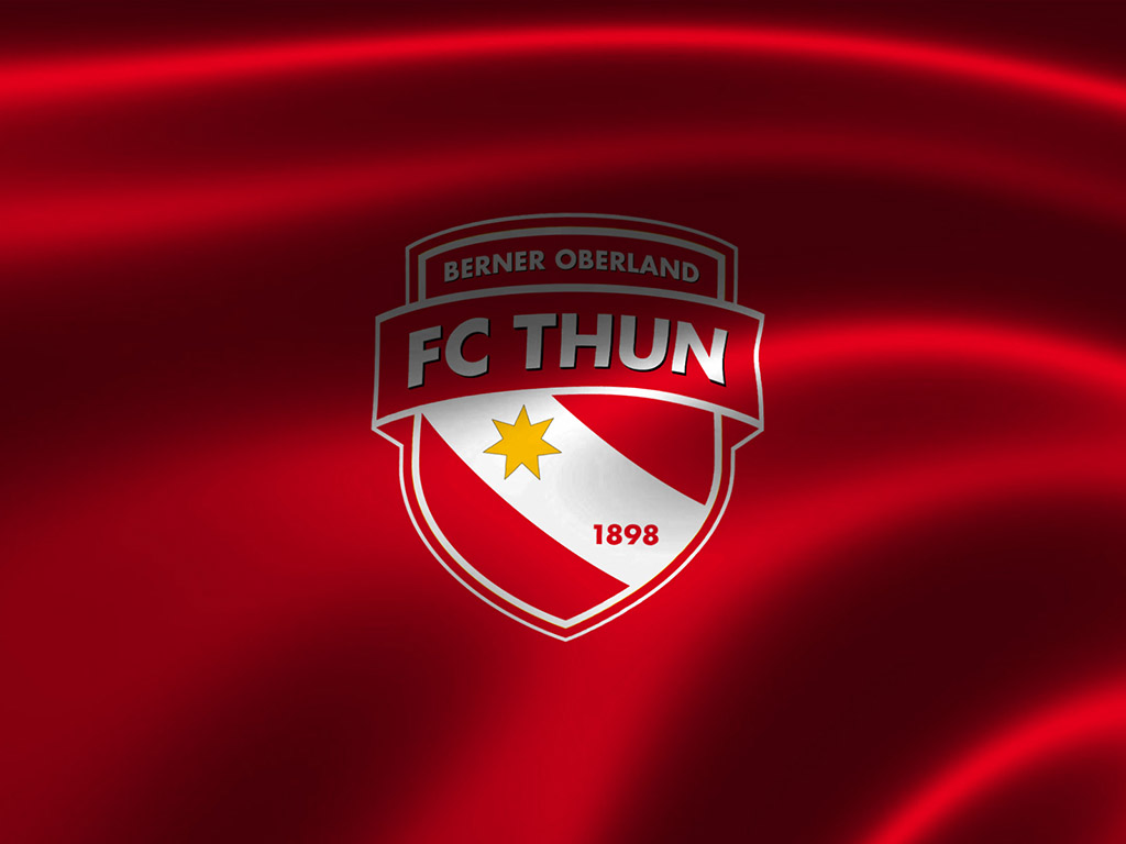 FC Thun (Fussballclub Thun 1898) - Fussball - Schweiz - rot und weiss