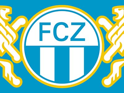 FC Zürich (FCZ) - Fussball - Schweiz - blau und weiss
