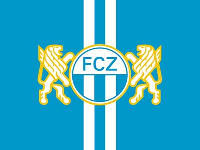 FC Zürich (FCZ) - Fussball - Schweiz - blau und weiss