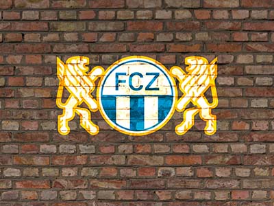 FC Zürich (FCZ) - Fussball - Schweiz - blau und weiss