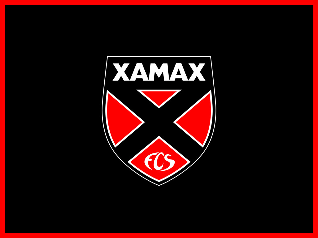 Neuchâtel Xamax FCS - Fussball - Schweiz - rot und schwarz