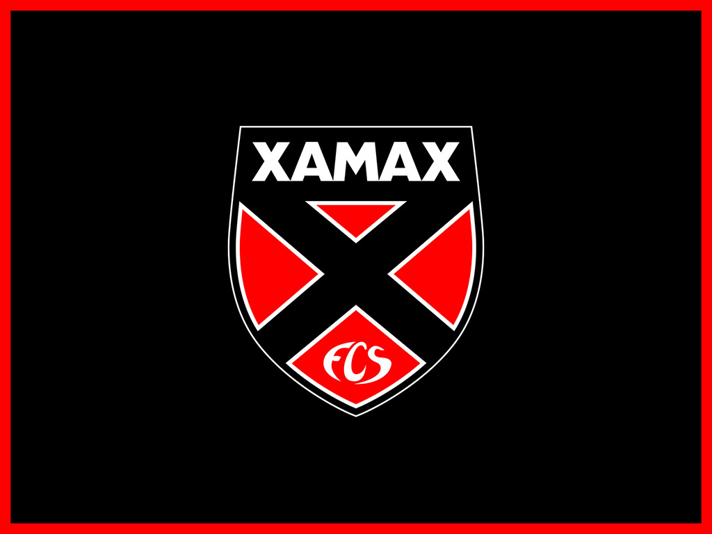 Neuchâtel Xamax FCS - Fussball - Schweiz - rot und schwarz