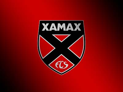 Neuchâtel Xamax FCS - Fussball - Schweiz - rot und schwarz