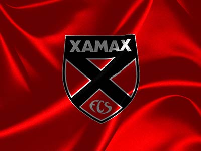 Neuchâtel Xamax FCS - Fussball - Schweiz - rot und schwarz