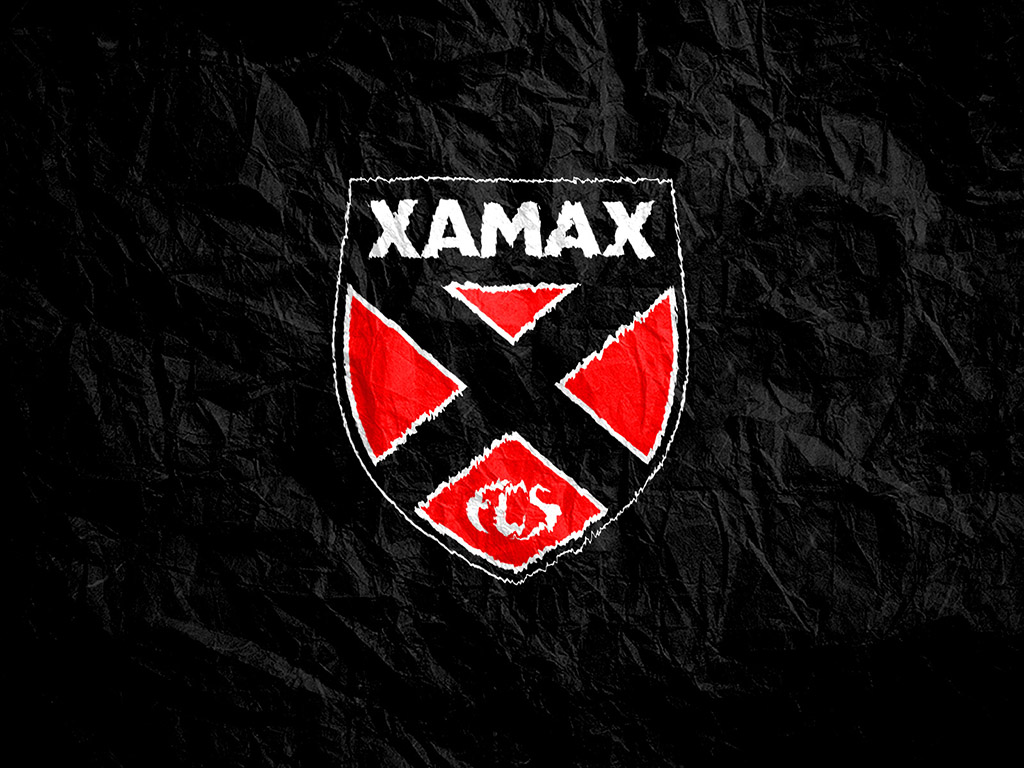 Neuchâtel Xamax FCS - Fussball - Schweiz - rot und schwarz