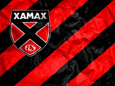 Neuchâtel Xamax FCS - Fussball - Schweiz - rot und schwarz