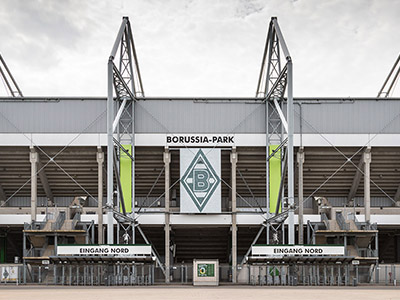Borussia-Park: Eingang Nord