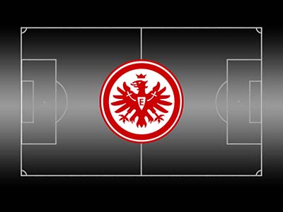 Bundesliga Fussballfeld (schwarz)
