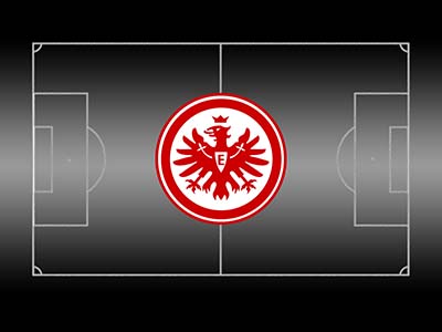 Bundesliga Fussballfeld (schwarz)