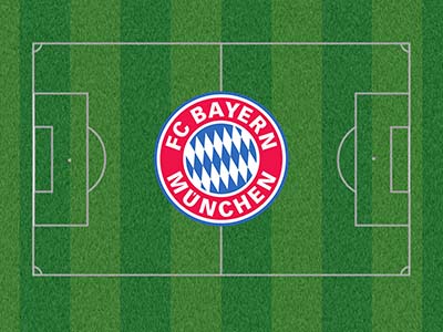 Bundesliga Fussballfeld - Fussball - FC Bayern München