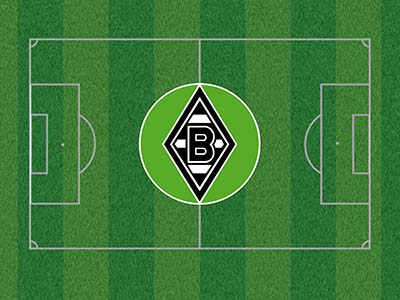 Bundesliga Fussballfeld - Fussball - Borussia Mönchengladbach
