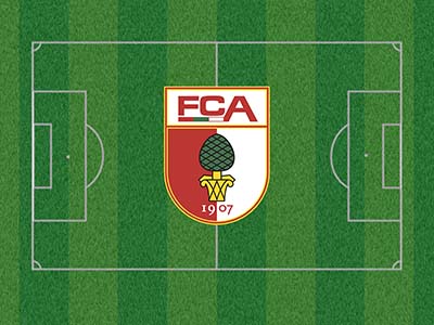 Bundesliga Fussballfeld - Fussball - FC Augsburg