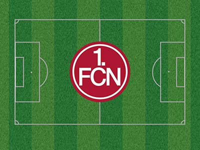 Bundesliga Fussballfeld - Fussball - 1. FC Nürnberg