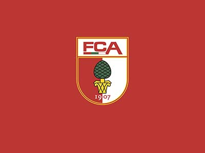 FC Augsburg - Fussball - Bundesliga - FCA - Rot, Grün, Weiß