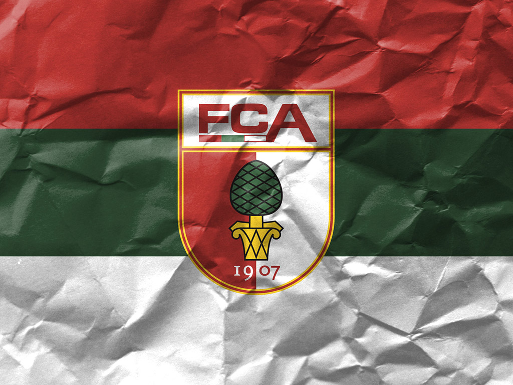 FC Augsburg - Fussball - Bundesliga - FCA - Rot, Grün, Weiß