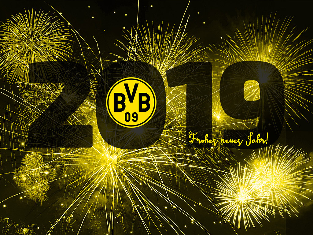 Bundesliga: Frohes neues Jahr 2019! - BVB