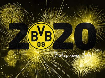 2020, Bundesliga, Fussball, Neujahr, Borussia Dortmund