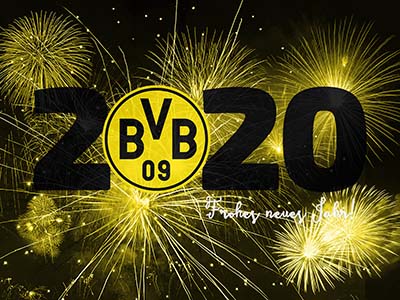 Borussia Dortmund: Frohes neues Jahr 2020!