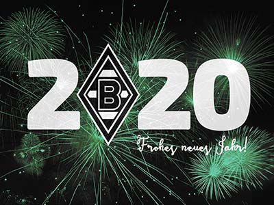 2020, Bundesliga, Fussball, Neujahr, Borussia Mönchengladbach