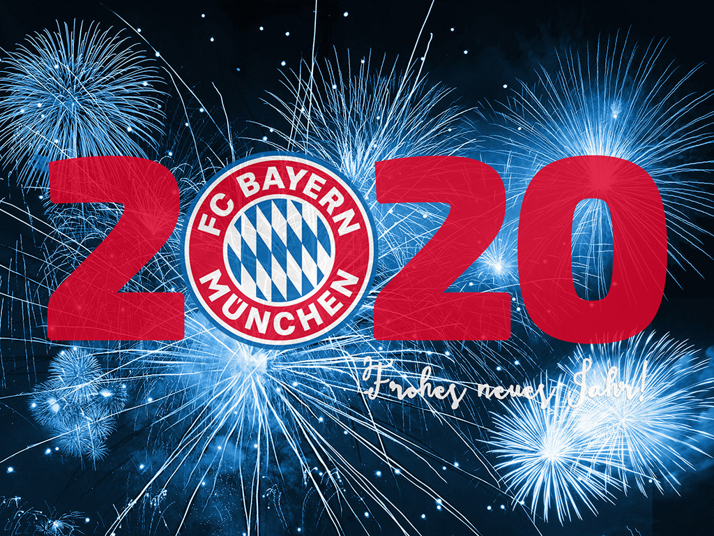 FC Bayern München: Frohes neues Jahr 2020!