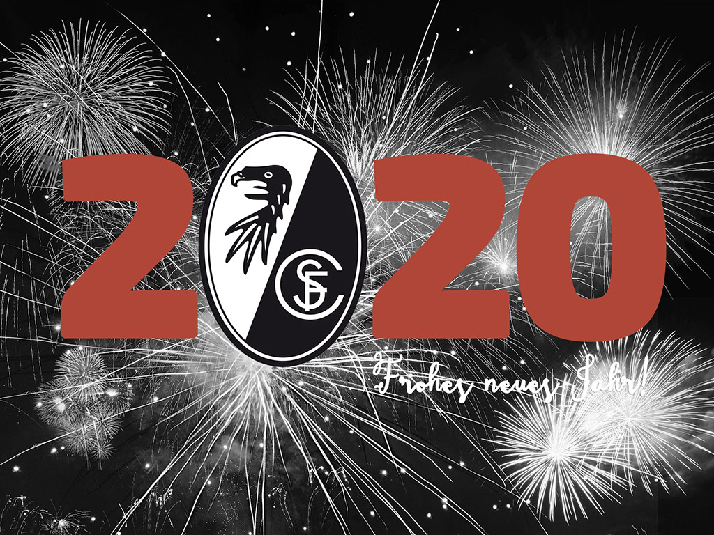 SC Freiburg: Frohes neues Jahr 2020!