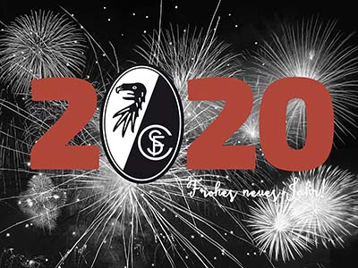 2020, Bundesliga, Fussball, Neujahr, SC Freiburg