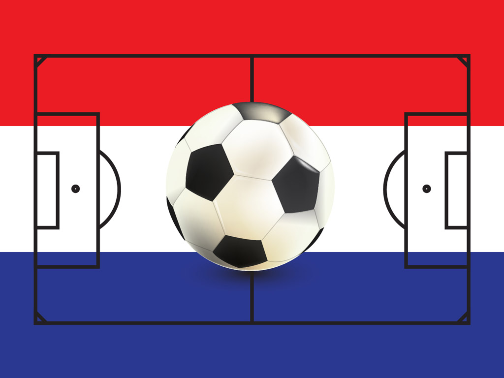 Fussball-Ball - Fussball Niederlande - Hintergrundbild kostenlos