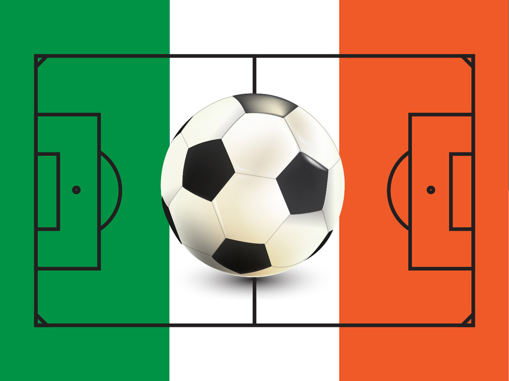 Fussball-Ball - Fussball Irland - Hintergrundbild kostenlos