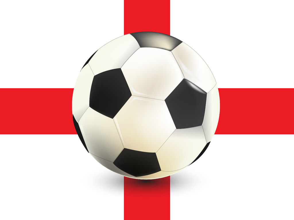 Fussball-Ball - Fussball England - Hintergrundbild kostenlos