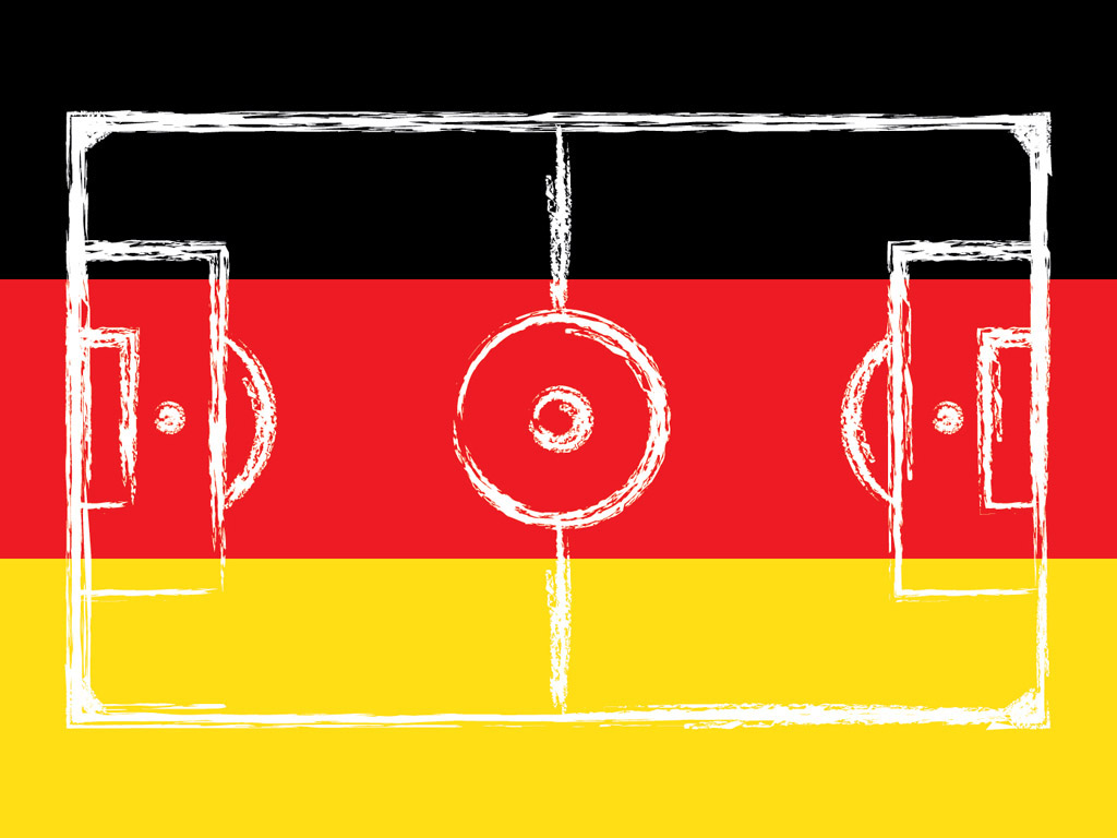 Fussballplatz - Hintergrundbild kostenlos