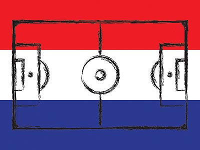 Fussballplatz - Fussballfeld - Niederlande