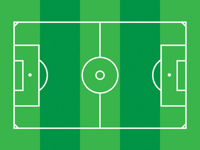 Fussballplatz - Fussballfeld