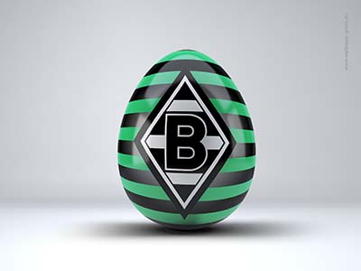 Borussia Mönchengladbach - Bundesliga - Osterei - Fussball
